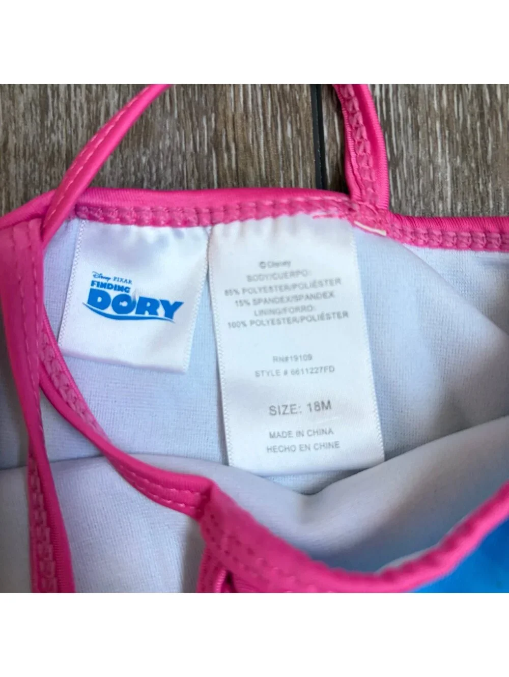 Disney size 18